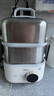 美的（Midea）锁嫩舱2.0电蒸锅 蒸炖锅11.6L 隔水炖 智能蒸汽烹饪智能云操作家用多用途锅MZ-ZGS302002 实拍图