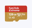 闪迪（SanDisk）128GB TF(MicroSD)内存卡 4K极速金卡A2 V30 U3行车记录仪 运动相机无人机 监控存储卡 读190MB/s 实拍图