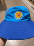 柠檬宝宝儿童防晒帽遮阳帽太阳帽男童夏季沙滩帽子女童宝宝渔夫帽防晒透气 星际蓝狮子【皮标】 帽围58cm【建议11岁以上】 实拍图
