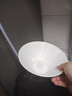 新款家用7英寸斗笠面碗釉下彩拉面碗高级感陶瓷吃面碗 纯白 7英寸 2个 斗笠碗 实拍图