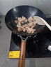 欧美达深氮极铁锅炒锅家用真不锈无涂层锅炒菜锅传统老式铁锅锅具铁锅 （LKG32-4）含蒸屉 锅盖 锅铲 实拍图