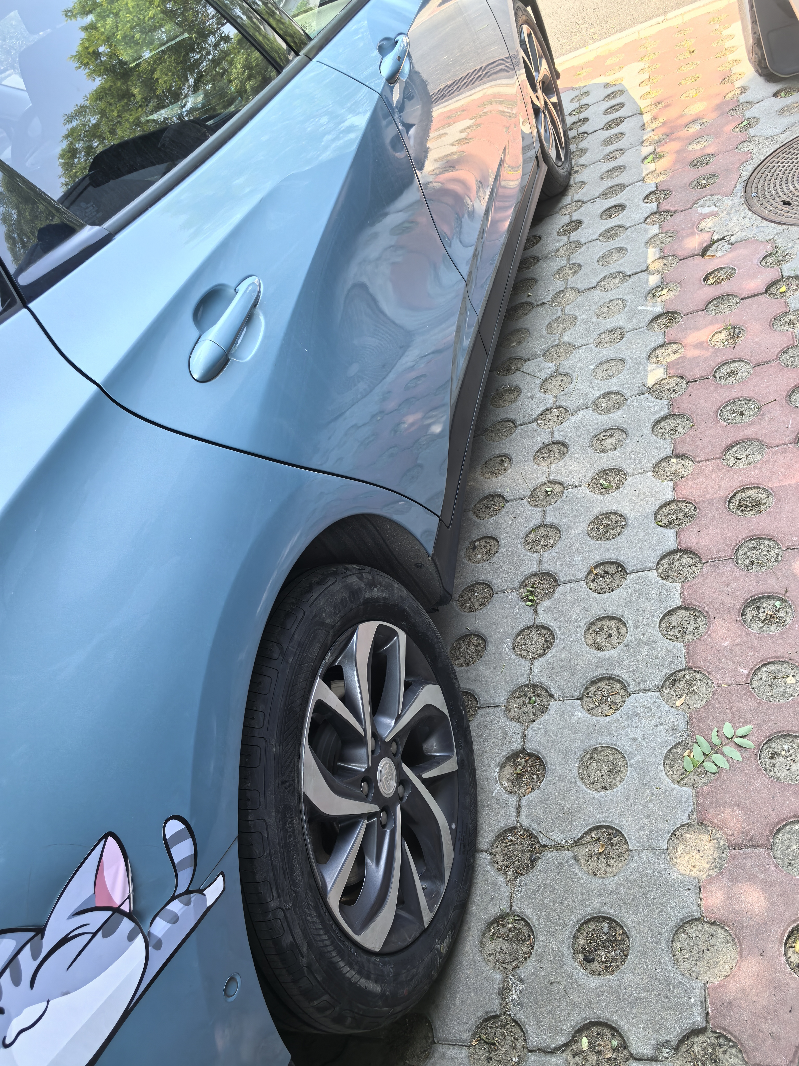 固特异（Goodyear） 汽车轮胎 215/55R17 98V ELECTRIC DRIVE E锐乘 秦PRO 新帕萨特 实拍图