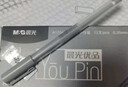 晨光(M&G)文具巨能写 拔帽中性笔0.5签字碳素笔商务全针管学生水笔办公用品 大容量黑笔 20支/盒AGPB6904 实拍图