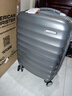 美旅新秀丽旗下行李箱时尚轻盈拉杆箱密码箱大学生男女出差箱子\NC2 银色【全球3年质保】 20英寸 |箱重2.8kg|无侧提手 实拍图