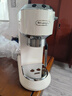德龙（Delonghi）【国家补贴】咖啡机 半自动咖啡机 小型家用意式浓缩15Bar泵压式 手动打奶泡EC885.CR EX:4 奶油色 实拍图