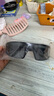 洋气墨镜发箍d家CD字母太阳镜女两用二合一小红书Y2K连体镜防滑 黑色发箍墨镜二合一 单个墨镜发箍 实拍图