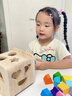 木丸子智力解锁立方体益智玩具男孩女孩3-7岁生日礼物家居装饰 实拍图
