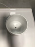 陶瓷花盆绿植盆栽亚光北欧风简约花盆大号桌面绿植盆送塑料托盘 白色 中号（13*13*12.3） 实拍图