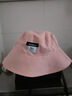 众妃渔夫帽子女春夏季韩版潮防晒遮阳帽日系小沿百搭双面戴太阳帽盆帽 粉色 实拍图