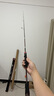 ABU GARCIA 阿布加西亚BMAX路亚竿单竿 超轻超硬碳素鲈鱼翘嘴雷强路亚杆 1.98m 【直柄】UL调单竿 实拍图