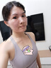 徽昂运动套装女瑜伽服套装跑步健身服速干衣拼色内衣背心长裤果紫M 实拍图