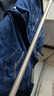 真维斯（JEANSWEST）牛仔裤男2025夏季潮牌直筒时尚猫须青年休闲男士长裤中蓝34 实拍图