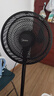 美的（Midea）【超级单品】七叶轻音立式电风扇家用柔风落地扇台式桌面小型风扇大风量节能摇头宿舍电扇 SAF30AB 实拍图