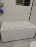 东鹏（DONGPENG）浴缸家用小户型浴缸亚克力浴缸小浴缸深泡独立浴缸家用成人泡澡盆 1.5米 一体成型独立空缸 实拍图
