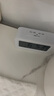 康巴丝（Compas）闹钟夜光聪明灯智能语音报时起床神器自动感光三组闹铃小闹钟儿童学生钟 2139 白色 实拍图