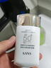 韩束防晒霜女美白淡斑隔离遮瑕三合一50倍防紫外线面部全身清爽不油腻 水感轻盈防晒露(1瓶60g） 实拍图