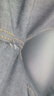 望了型 夏季薄款弹力牛仔裤男直筒修身休闲男裤中青年工作干活耐脏长裤 8010黑+8010蓝】好品质 发2条 33码【2尺6】 130-140斤 实拍图