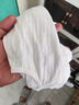 优奇婴儿衣服夏季薄款纯棉短袖连体衣新生儿衣服男女宝宝睡衣哈衣爬服 短袖【奶白】开档 80cm 实拍图