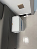 佳帮手壁挂垃圾桶12.7L手按开盖升窄形白色家用厕所卫生间厨房垃圾篓 实拍图