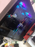 联力L216机箱白色台式机电脑全侧透MATX开放式海景房主机箱带风扇防尘网套装 联力L216 黑+前面板防尘网 实拍图