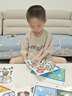 艾杰普哪吒安静书贴纸书免裁剪diy手工女孩玩具3-6岁生日生日礼物节日 实拍图