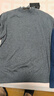 雅戈尔（YOUNGOR）羊毛衫男全绵羊毛羊毛衫舒适暖和厚度适中 VYDY639986DBA灰色 XL 110c 实拍图