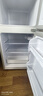 长城（GREAT WALL FRIDGE）家用迷你小冰箱小型冷冻冷藏保鲜宿舍出租房办公室节能省电双开门电冰箱 银色108L【一级能效 全国联保】 实拍图