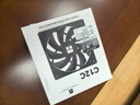 Thermalright(利民) TL-C12C 黑色12cm入门级风压扇 经典磁稳S-FDB轴承 50CM 4PIN串接PWM接头 1550转速 实拍图