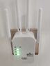 wifi信号放大器增强接收扩展穿墙王6网络双频5g千兆wifi中继家用 高速4天线【至尊款】 实拍图