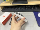 GGCHG鼠标适用华为无线鼠标蓝牙双模可充电静音办公轻量化人体工学鼠标适用于小米华硕惠普鼠标 【银色】轻音办公丨充电款 2.4G无线款 实拍图