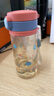 日康（rikang）儿童水杯吸管杯小学生喝水杯学饮杯PPSU牛奶杯380ml B1073-1 红色 实拍图