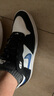 耐克NIKE男女通款板鞋缓震SB ALLEYOOP运动鞋CJ0882-104白黑41 实拍图
