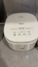 美的（Midea）电饭煲4-5人电饭锅5L银钻内胆12大菜单顶置触控屏家用煮粥微压智能电饭煲以旧换新MB-AFB5041RL 实拍图