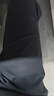 京东京造【抗皱速干】休闲裤男裤子男宽松短裤男装工装裤速干 黑色33 实拍图