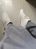 安踏（ANTA）板鞋男鞋2025春季新款小白鞋厚底低帮白色休闲鞋子轻便运动鞋男 象牙白【轻程板鞋】 42 实拍图