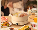 美的（Midea）电磁炉电陶炉 家用2200W大功率 电磁灶火锅炉 爆炒火锅炒菜蒸煮 旋钮操控以旧换新 MC-E22HG55-Y02 实拍图