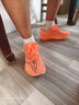 李宁赤兔8 PRO 跑步鞋男鞋25新款透气网面beng轻弹中考体测跳绳运动鞋 荧光蜜瓜橙-14 42 实拍图
