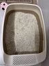 鳥語花香黑金除臭混合猫砂低尘快速结团可冲厕所黑茶清香2.4kg*4包 实拍图
