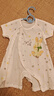 【夏清仓哈衣两件装】 新生婴儿儿连体衣0-1岁薄款宝宝短袖纯棉 夏薄款-两件(黄郁金香+灰圆点兔) 73cm (5-8个月/16斤以内) 实拍图