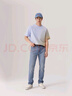 Levi's李维斯冰酷系列男士502锥形美式复古简约浅色休闲牛仔裤 中蓝色1173 36 (34) 实拍图