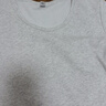 森马（Semir）代露娃|短袖t恤女短款修身圆领内搭25夏凉感V领上衣109325100006 实拍图