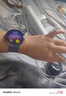 HUAWEI WATCH 5 46mm高端款航天级钛合金表壳银河紫素皮复合表带首创X-TAP智感窗鸿蒙腕上小艺eSIM通信 实拍图