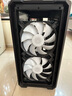 骨伽 灵镜V2 PRO 正叶黑色12cm机箱风扇 ARGB/5V3P神光同步/小4P-PWM调速/液压轴承/标配减震垫 实拍图
