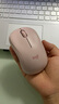 罗技（Logitech）M221轻音鼠标 无线鼠标 办公鼠标 对称鼠标 带无线微型接收器 茱萸粉 实拍图