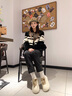 CAMILA KSENIA官网小白鞋女2025新款夏季踩屎感增高软底防滑运动鞋百搭休闲板鞋 卡其色 36 实拍图