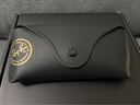 雷朋（RayBan）经典飞行员系列太阳镜开车骑行墨镜男女款户外防晒眼镜0RB3025 002/58黑色镜框偏光镜片 尺寸62 实拍图