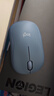 罗技（Logitech）M221 轻音鼠标 无线鼠标 办公鼠标 对称鼠标 带无线微型接收器 雾霭蓝 实拍图