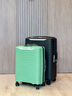 新秀丽（Samsonite）行李箱25英寸拉杆箱简约大波浪箱旅行箱包KJ1黑色托运密码箱 实拍图