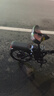 凤凰（Phoenix）电动车锂电池助力车折叠代驾车长续航男女士成人电动自行车电瓶车 20寸风雅/辐条轮/单速/黑色 10AH电动续航30公里 实拍图