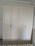 全友家居美式成品大衣柜衣橱家用衣服收纳储物柜子主卧室靠墙立柜家具 四门衣柜 实拍图